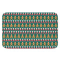 Christmas Gingerbread Man Pattern Print Indoor Door Mat
