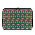 Christmas Gingerbread Man Pattern Print Laptop Sleeve