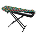 Christmas Gingerbread Man Pattern Print Piano Keyboard Cover