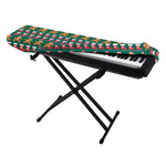 Christmas Gingerbread Man Pattern Print Piano Keyboard Cover