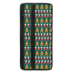 Christmas Gingerbread Man Pattern Print Refrigerator Handle Covers