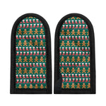 Christmas Gingerbread Man Pattern Print Skillet Handle Cover