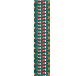 Christmas Gingerbread Man Pattern Print Table Runner