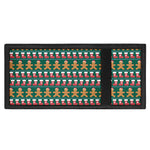 Christmas Gingerbread Man Pattern Print Trifold Wallet