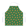 Christmas Gingerbread Pattern Print Adjustable Apron
