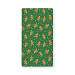 Christmas Gingerbread Pattern Print Baby Crib Sheet