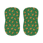 Christmas Gingerbread Pattern Print Bar Stool Covers