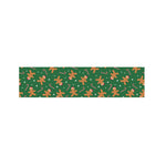 Christmas Gingerbread Pattern Print Bed Runner