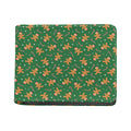 Christmas Gingerbread Pattern Print Bifold Wallet