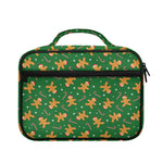 Christmas Gingerbread Pattern Print Briefcase Bible Bag