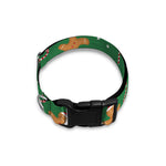 Christmas Gingerbread Pattern Print Dog Collar