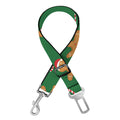 Christmas Gingerbread Pattern Print Dog Seat Belt