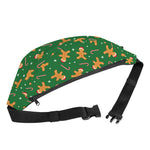 Christmas Gingerbread Pattern Print Fanny Pack