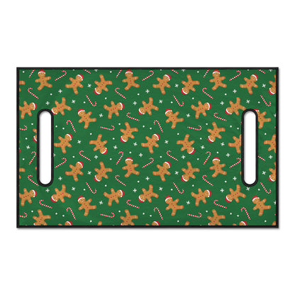 Christmas Gingerbread Pattern Print Golf Cart Seat Cover