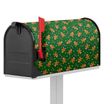 Christmas Gingerbread Pattern Print Mailbox Cover
