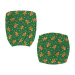 Christmas Gingerbread Pattern Print Office Chair Cover