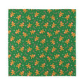 Christmas Gingerbread Pattern Print Silk Bandana