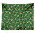 Christmas Gingerbread Pattern Print Tapestry