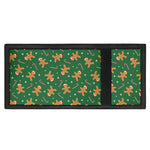 Christmas Gingerbread Pattern Print Trifold Wallet