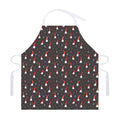 Christmas Gnomes Pattern Print Adjustable Apron