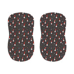 Christmas Gnomes Pattern Print Bar Stool Covers