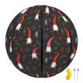 Christmas Gnomes Pattern Print Basketball
