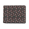 Christmas Gnomes Pattern Print Bifold Wallet