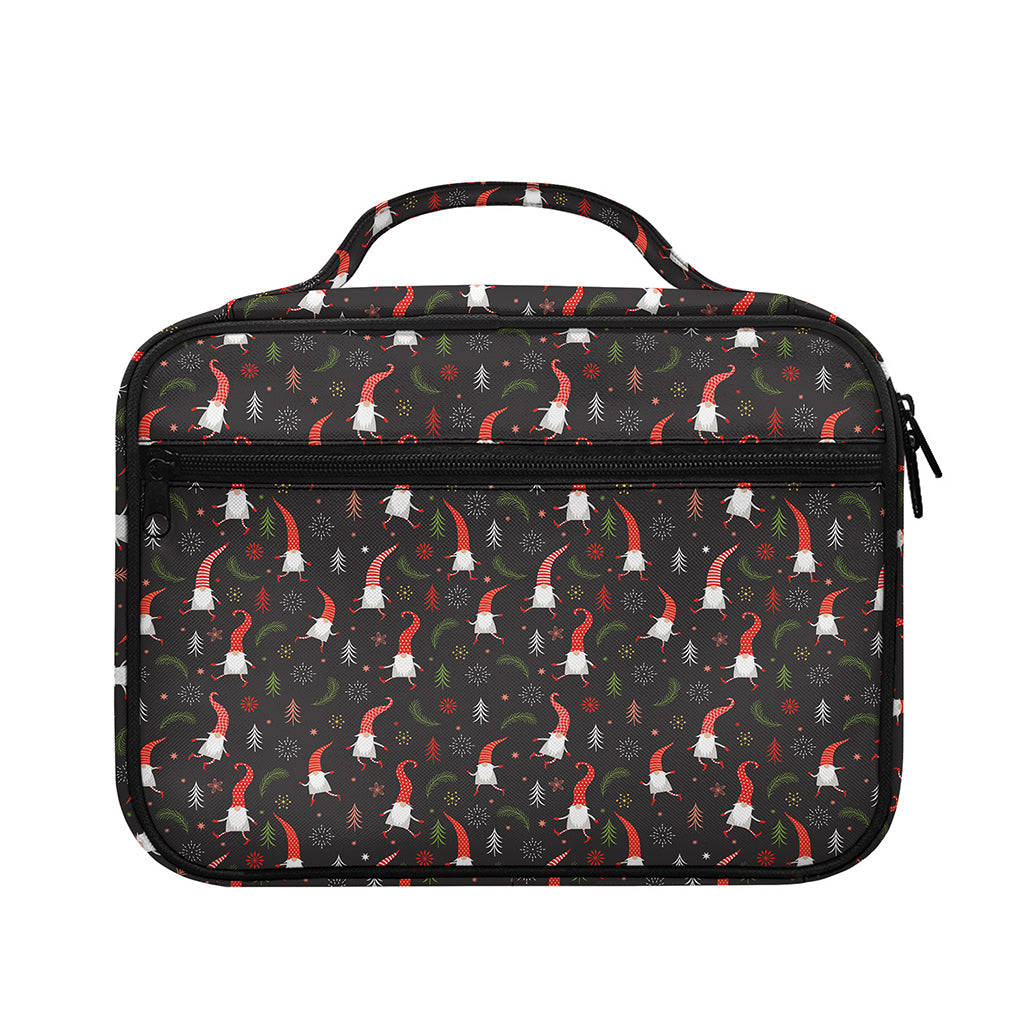 Christmas Gnomes Pattern Print Briefcase Bible Bag