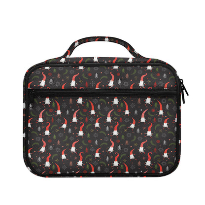 Christmas Gnomes Pattern Print Briefcase Bible Bag