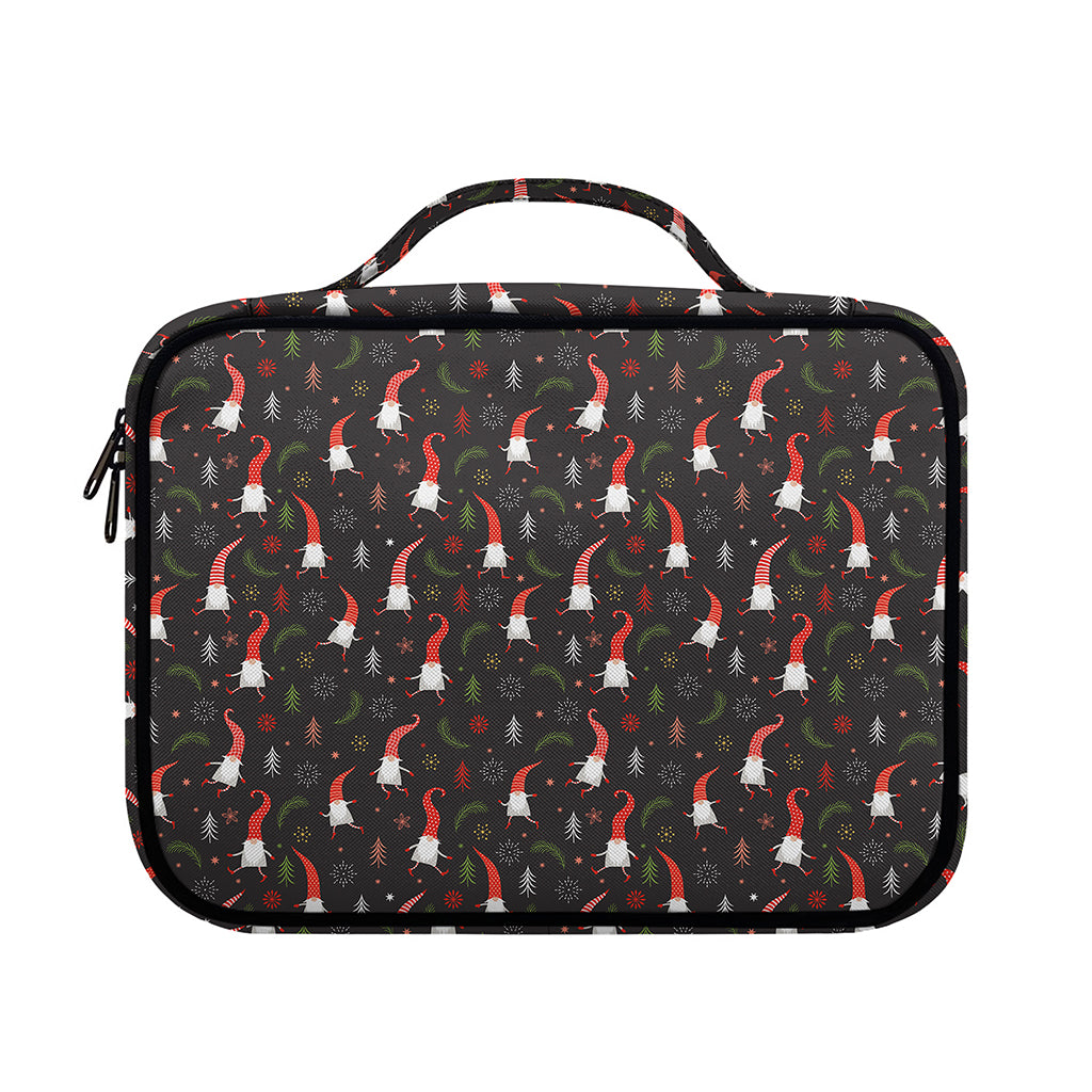 Christmas Gnomes Pattern Print Briefcase Bible Bag
