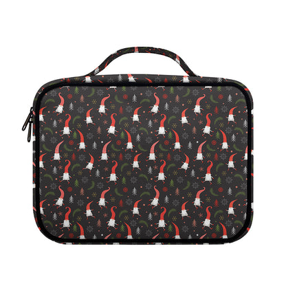 Christmas Gnomes Pattern Print Briefcase Bible Bag