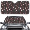 Christmas Gnomes Pattern Print Car Windshield Sun Shade