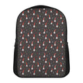 Christmas Gnomes Pattern Print Casual Backpack