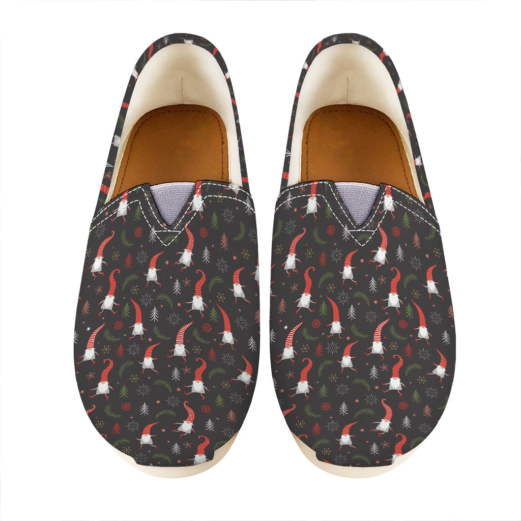 Christmas Gnomes Pattern Print Casual Shoes