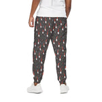 Christmas Gnomes Pattern Print Cotton Pants