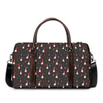 Christmas Gnomes Pattern Print Duffle Bag