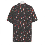 Christmas Gnomes Pattern Print Hawaiian Shirt