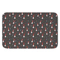 Christmas Gnomes Pattern Print Indoor Door Mat