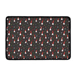 Christmas Gnomes Pattern Print Kitchen Mat