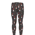 Christmas Gnomes Pattern Print Men's Leggings