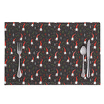 Christmas Gnomes Pattern Print Placemat