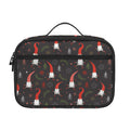 Christmas Gnomes Pattern Print Portable Lunch Bag