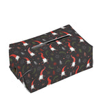 Christmas Gnomes Pattern Print Rectangle Tissue Box Cover