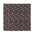Christmas Gnomes Pattern Print Silk Bandana
