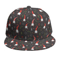 Christmas Gnomes Pattern Print Snapback Cap