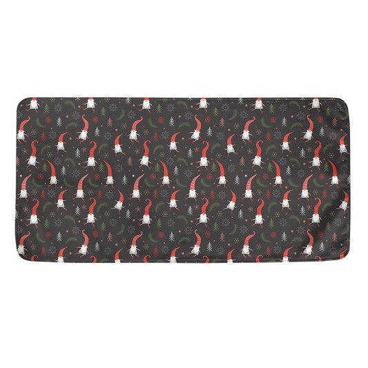 Christmas Gnomes Pattern Print Towel