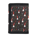 Christmas Gnomes Pattern Print Trifold Wallet
