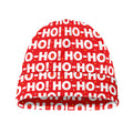 Christmas Ho Ho Ho Pattern Print Beanie