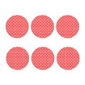 Christmas Ho Ho Ho Pattern Print Coaster Set