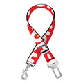 Christmas Ho Ho Ho Pattern Print Dog Seat Belt